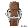 Shinola® Runwell Watch - White/Tan | https://www.bestnamebadges.com