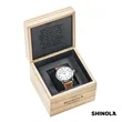 Shinola® Runwell Watch - White/Tan | https://www.bestnamebadges.com