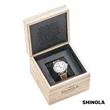 Shinola® Runwell Watch - White/Tan | https://www.bestnamebadges.com