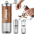 Manual Portable Adjustable Easy Clean Mill Coffee Grinders | https://www.bestnamebadges.com