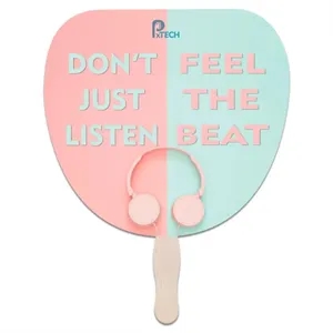 Leaf Hand Fans | https://www.bestnamebadges.com