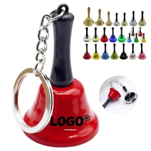Mini Handbell Keychain Hand Bell Call Wedding