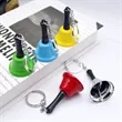 Mini Handbell Keychain Hand Bell Call Wedding | https://www.bestnamebadges.com