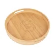 Bamboo Serving Tray With Handles | https://www.bestnamebadges.com