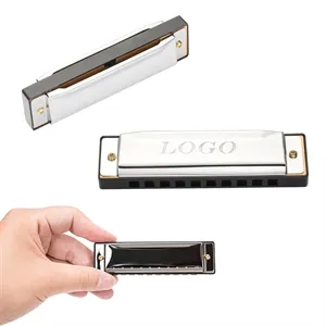MOQ 100 10 Holes C Key Blues Harmonica