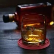 6-Pack Silicone Coaster With Holder Round Non-Slip Non-Stick | https://www.bestnamebadges.com