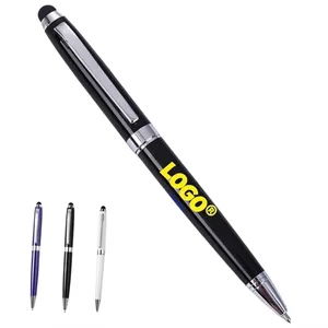 Business Rotary Capacitive Mobile Phone Round Ballpoint Pen