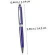 Business Rotary Capacitive Mobile Phone Round Ballpoint Pen | https://www.bestnamebadges.com