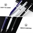 Business Rotary Capacitive Mobile Phone Round Ballpoint Pen | https://www.bestnamebadges.com