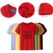 Custom Advertising Cotton Sports T-Shirt | https://www.bestnamebadges.com