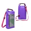 2L Outdoor Beach Waterproof Backpack Clear Phone Pouch | https://www.bestnamebadges.com