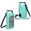 2L Outdoor Beach Waterproof Backpack Clear Phone Pouch | https://www.bestnamebadges.com