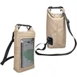 2L Outdoor Beach Waterproof Backpack Clear Phone Pouch | https://www.bestnamebadges.com