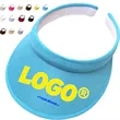 Simple Sun Protection Beach Outdoor Visor Baseball Cap | https://www.bestnamebadges.com