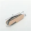 Personalized Multifunction Wood Engraving Pocket Knife | https://www.bestnamebadges.com