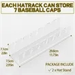 Acrylic Hat Transparent Storage Rack Require No Installation | https://www.bestnamebadges.com