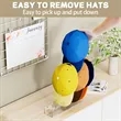 Acrylic Hat Transparent Storage Rack Require No Installation | https://www.bestnamebadges.com