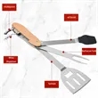 5 in 1 Multifunctional Stainless Steel Barbecue Tool Set | https://www.bestnamebadges.com