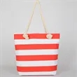 Fashion Eco Friendly Canvas Tote Bag With Hemp Rope Handle | https://www.bestnamebadges.com