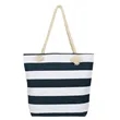 Fashion Eco Friendly Canvas Tote Bag With Hemp Rope Handle | https://www.bestnamebadges.com