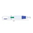 4 in 1 Retractable Shuttle Multicolored Ballpoint Pen | https://www.bestnamebadges.com