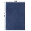 B5 Colorful Soft Leather Thick Paper Notebook With Ribbon | https://www.bestnamebadges.com