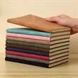 B5 Colorful Soft Leather Thick Paper Notebook With Ribbon | https://www.bestnamebadges.com