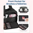 Lightweight Large Wide-open Travel Toiletry Bag | https://www.bestnamebadges.com