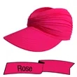 Adult Womens Multi Color Baseball Hollow Hat In Stock | https://www.bestnamebadges.com