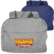 Convenient Handy Heathered Lunch Cooler Bag | https://www.bestnamebadges.com