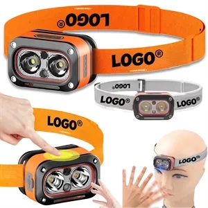 In Stock Portable and Powerful Dual Light LED Headlamps