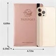 Passport Holder Wallet Travel With Card Storage | https://www.bestnamebadges.com