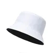 Fisherman Hat Summer Double Basin Fashionable Solid Color | https://www.bestnamebadges.com