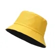 Fisherman Hat Summer Double Basin Fashionable Solid Color | https://www.bestnamebadges.com