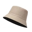 Fisherman Hat Summer Double Basin Fashionable Solid Color | https://www.bestnamebadges.com