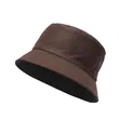 Fisherman Hat Summer Double Basin Fashionable Solid Color | https://www.bestnamebadges.com