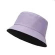 Fisherman Hat Summer Double Basin Fashionable Solid Color | https://www.bestnamebadges.com