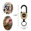 Outdoor Plastic Retractable Keychain Buckle | https://www.bestnamebadges.com