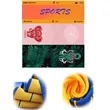 Custom Microfiber Sports Beach Towels | https://www.bestnamebadges.com