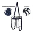 Stadium PVC Clear Plastic Tote Bag with Handles | https://www.bestnamebadges.com