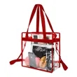 Stadium PVC Clear Plastic Tote Bag with Handles | https://www.bestnamebadges.com