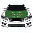 Flexible Polyester Coupe MPV Car Hood Flag Various Colors | https://www.bestnamebadges.com