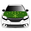 Flexible Polyester Coupe MPV Car Hood Flag Various Colors | https://www.bestnamebadges.com