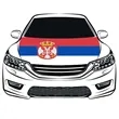 Flexible Polyester Coupe MPV Car Hood Flag Various Colors | https://www.bestnamebadges.com