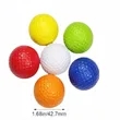 Golf Balls Premium Polypropylene Standard Sizes | https://www.bestnamebadges.com