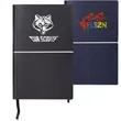 Softcover Notebook w/ Custom Imprint & Elastic Closing Band | https://www.bestnamebadges.com