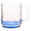 9 oz. Classic Glass Coffee Mug w/ Custom Logo | https://www.bestnamebadges.com