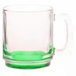 9 oz. Classic Glass Coffee Mug w/ Custom Logo | https://www.bestnamebadges.com