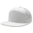 7 panel Hybrid trucker cap | https://www.bestnamebadges.com