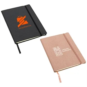 Vaquero Recycled Leather Journal | https://www.bestnamebadges.com